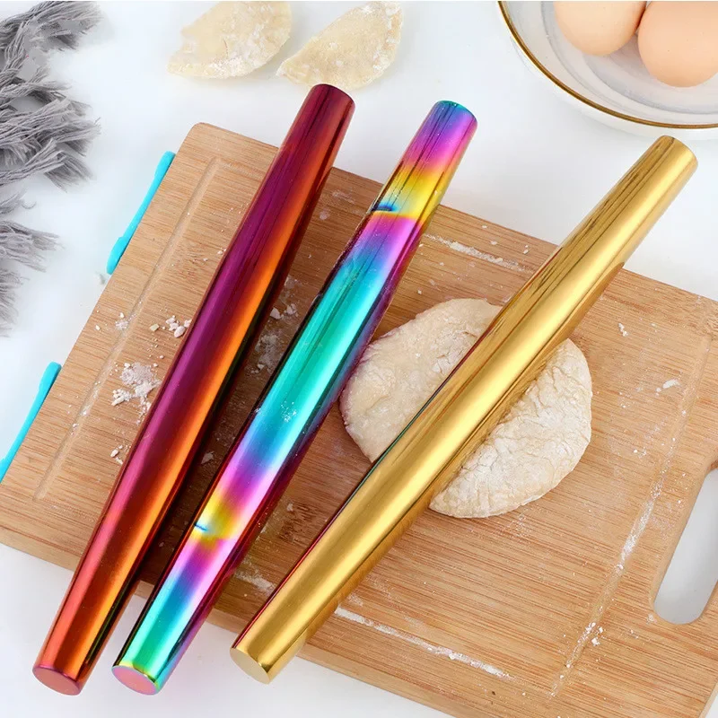 Rolling Pin 304 Stainless Stee - Kitchen Roller Baking 评论和价格