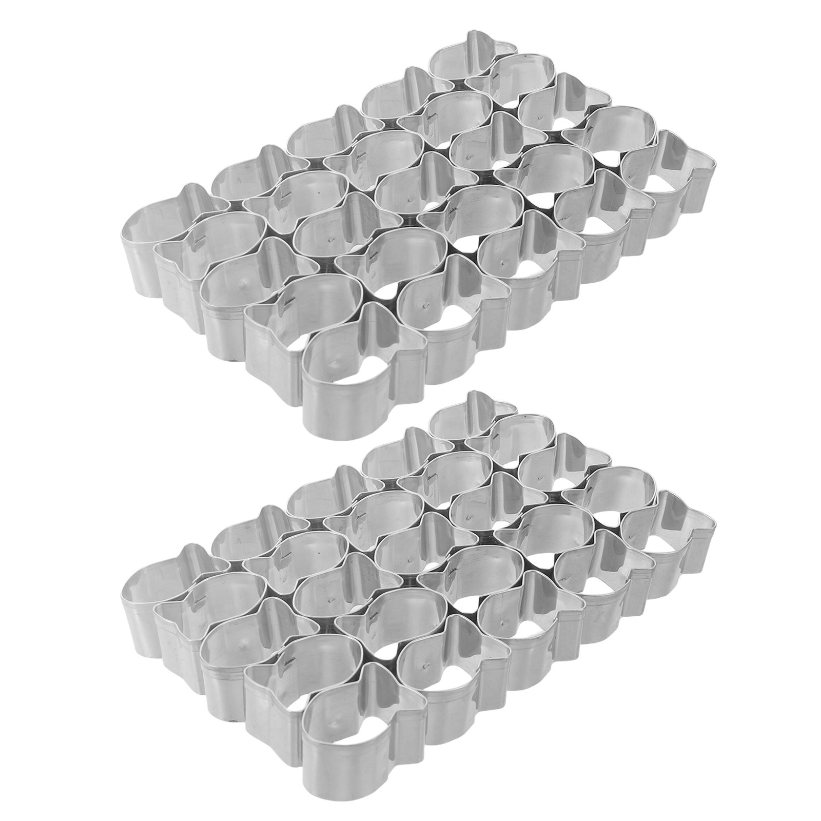 2Pcs Fish Shaped Cookie Cutter - Baking Kitchen Set 评论和价格